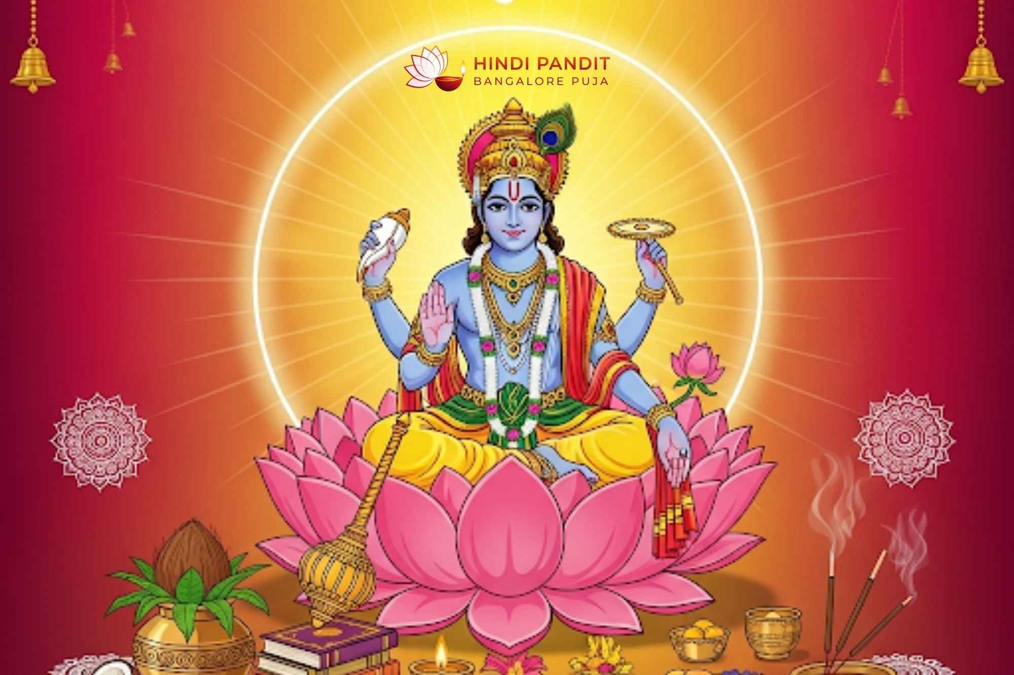 Satyanarayan puja and katha by Hindi pandit in Bangalore